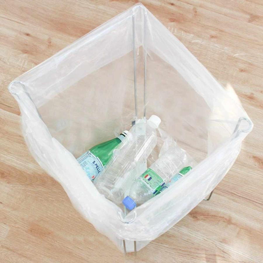 下村企販 ゴミ箱 45L 折りたたみ キャスター付 ゴミ袋ホルダー