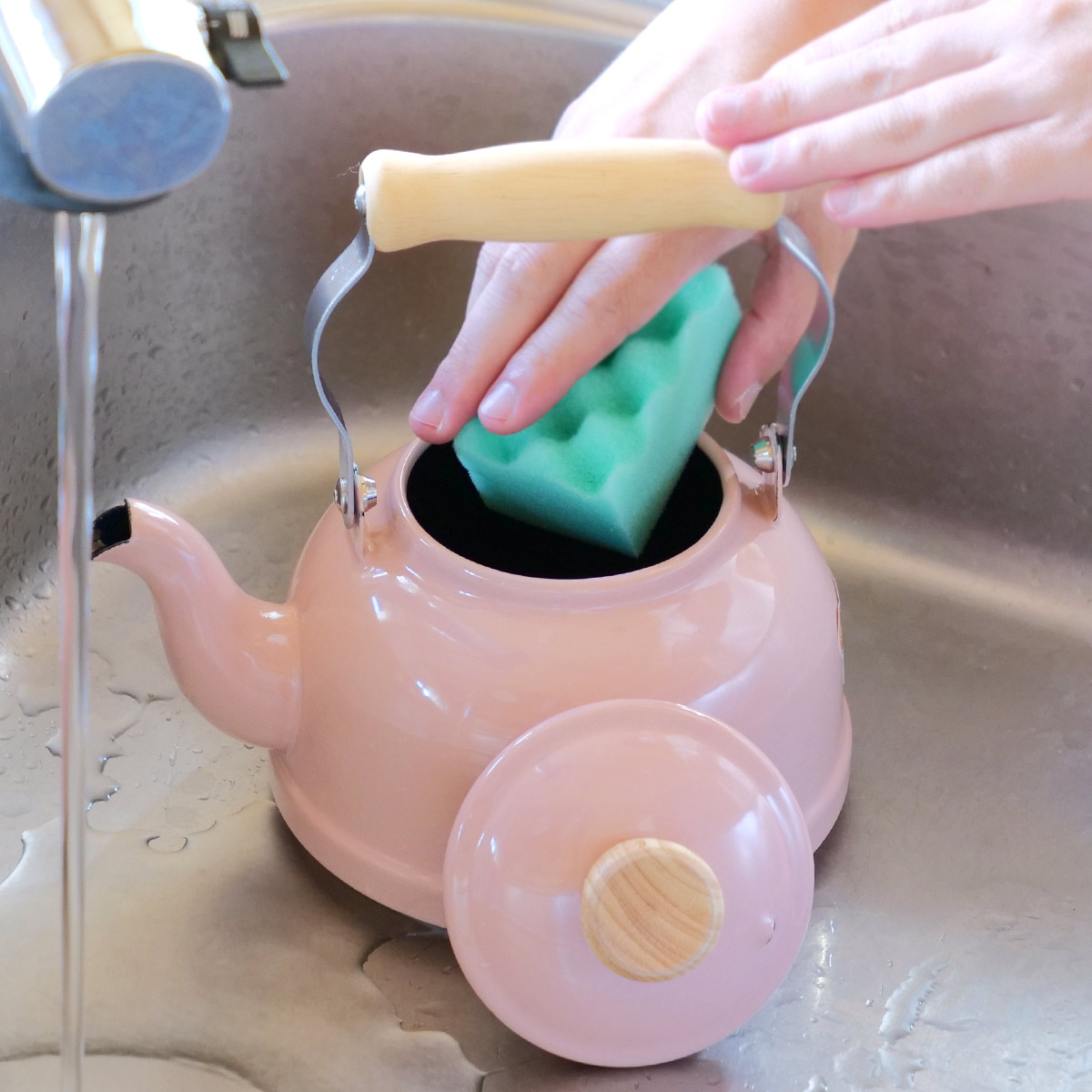 富士ホーロー やかん 1.6L ホーロー IH対応 Honey Ware ハニーウェア