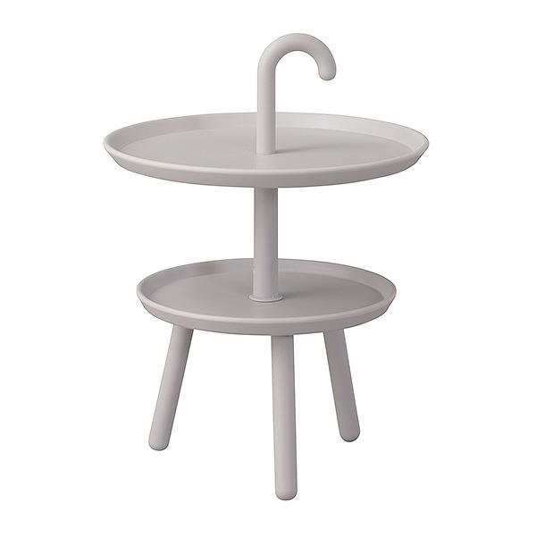 東谷 サイドテーブル 高さ55cm ステッキ 持ち手 2段 傘 ソファサイド