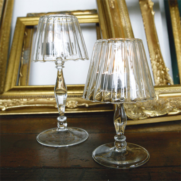 DULTON（ダルトン） キャンドル ホルダー 高さ14cm ガラス グラス S