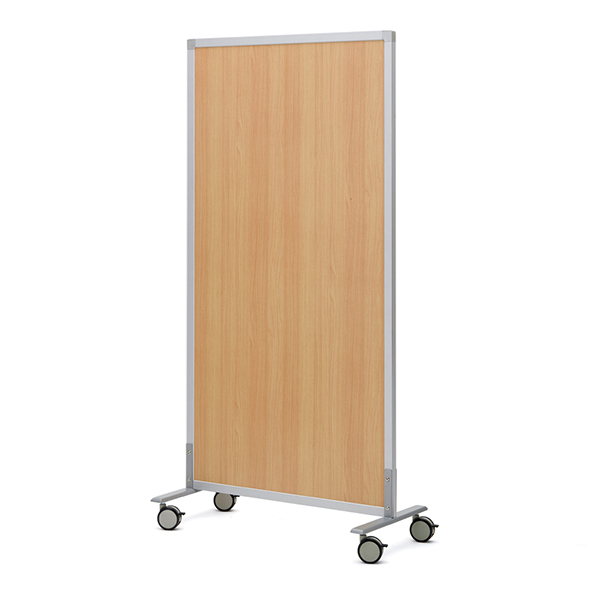 パーテーション シンプルスクリーン2 幅82cm キャスター付き