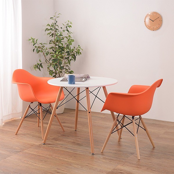 ダイニングテーブル 幅80cm 円形 丸型 木製 天然木 テーブル カフェ 