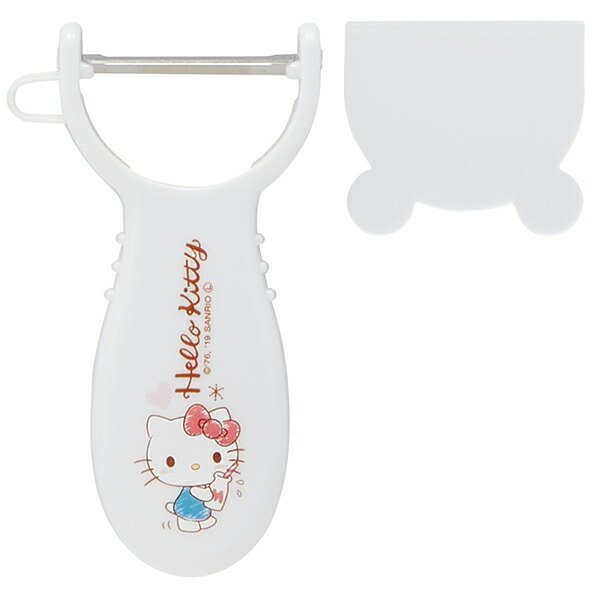 ハローキティ キッチン ピーラー 皮向き器 レトロ レア 他３点 まとめ売り ⑤ sanrio（サンリオ） ピーラー 子供用 子ども用ピーラー カバー付き