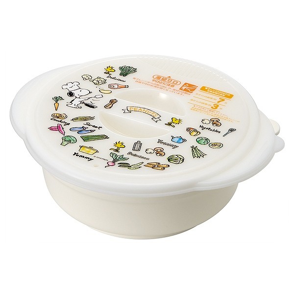 電子レンジ 調理用品 即席ラーメンメーカー Snoopy やさい スヌーピー 電子レンジ調理器 レンジ調理器 レンジ調理 リビングート Paypayモール店 通販 Paypayモール