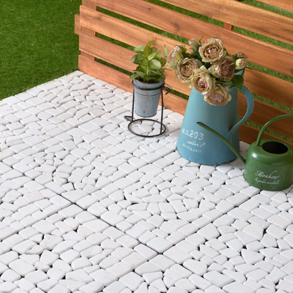 在庫処分特価） ジョイントタイル 天然石 ジョイントマット 1枚 30.5