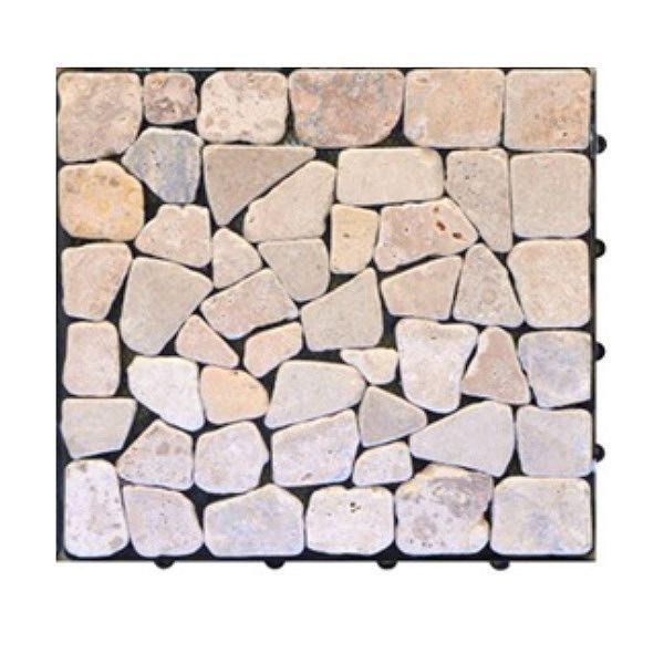 在庫処分特価） ジョイントタイル 天然石 ジョイントマット 1枚 30.5