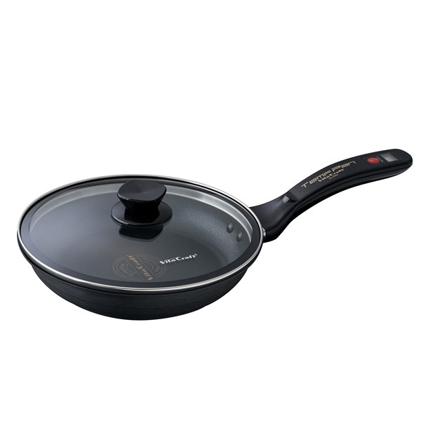 Vita Craft（ビタクラフト） フライパン 22cm IH対応 ガラス蓋付き