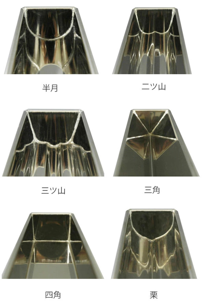 タイガークラウン トヨ型 和菓子型 洋かん ステンレス 日本製 半月