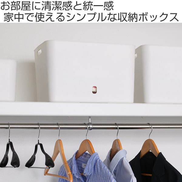 SANKA 収納ケース ナチュラ インボックス ソフト ワイドL 幅38×奥行26
