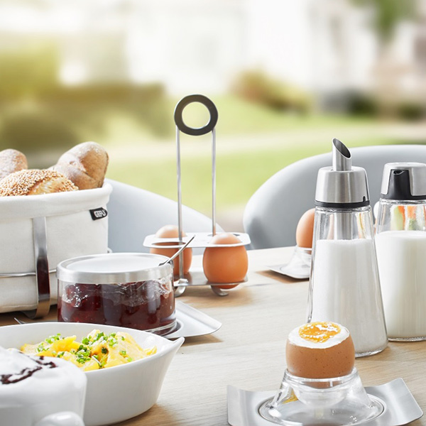 エッグスタンド BRUNCH GEFU ゆで卵 調理用品 （ ゆで卵調理器 たまご