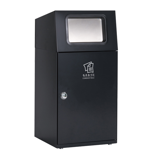 屋外用ゴミ箱 業務用ダストボックス 67L アーバングレー色 ニートST フラップ付 （ 法人限定 ゴミ箱 屋外用 屋外 分別ゴミ箱 分別 業務用 外 ダストボックス ）_9