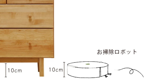 吉桂 ミドルチェスト 幅77cm 4段 天然木 アルダー 無垢材 完成品 ROPA