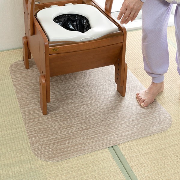 9155 ポータブルトイレ消臭マット (防水シート) 日本エンゼル