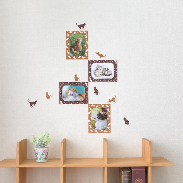 フォトフレーム ネコ 貼ってはがせる 吸着 壁に貼るフォトフレーム 2枚入り ウォールステッカー 壁飾り 壁シール リビングート Paypayモール店 通販 Paypayモール フォトフレーム ネコ 貼ってはがせる 吸着 壁に貼るフォトフレーム 2枚入り ウォールステッカー 壁飾り 壁シール リビングート Paypayモール店 通販 Paypayモール