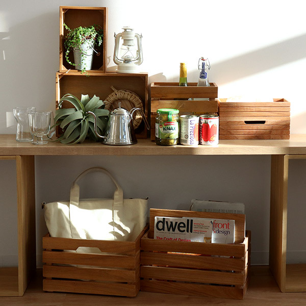 小物収納 樹の収納 幅18×奥行き26×高さ10cm （ 収納ボックス 収納