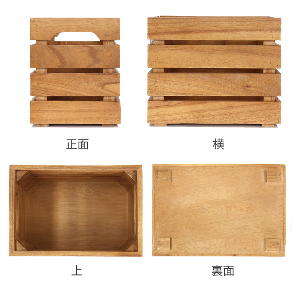 小物収納 樹の収納 幅18×奥行き26×高さ20cm （ 収納ボックス 収納