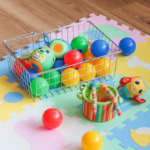 ちどり産業 小物収納 ワイヤー収納BOX 幅36×奥行26×高さ12cm