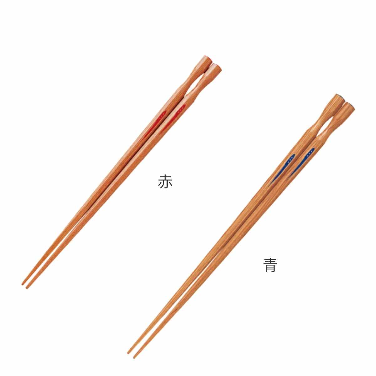 箸 20.5cm 23cm 八角 恵木彫 天然木 木製 日本製 （ お箸 はし おはし
