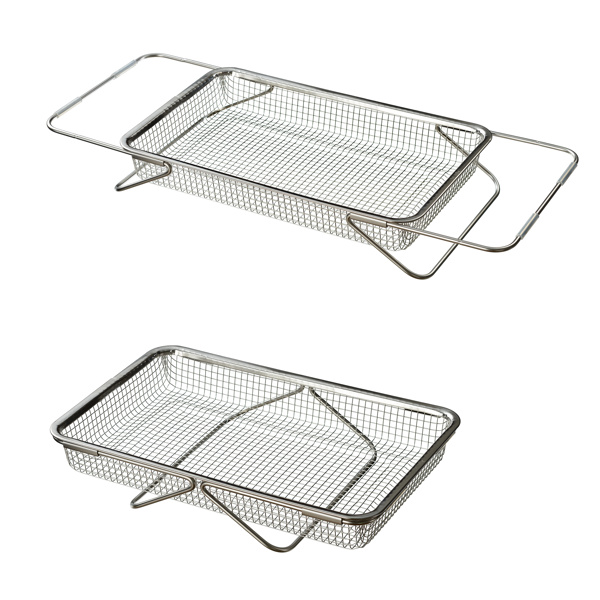 オークス（AUX） 水切りかご シンクの中でも外でも水切りメッシュかご