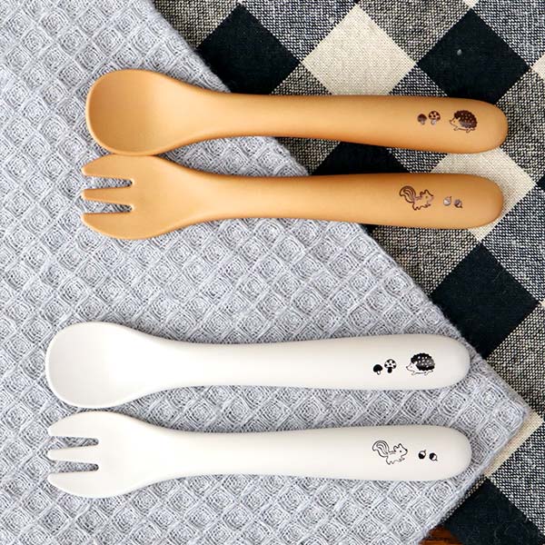 カトラリーセット 子供用 12cm 森の仲間たち スプーン フォーク