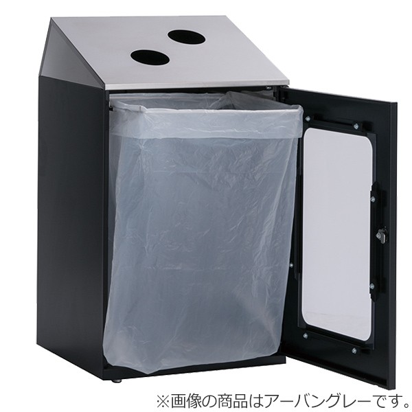 屋内用ゴミ箱 業務用ダストボックス ステン 窓付タイプ 80L オフ
