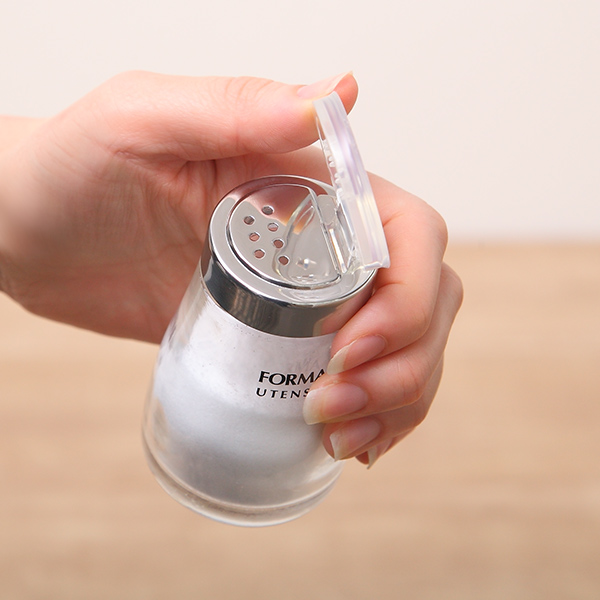アスベル（ASVEL） 調味料入れ 80ml 塩 胡椒 蓋付き ガラス フォルマHG