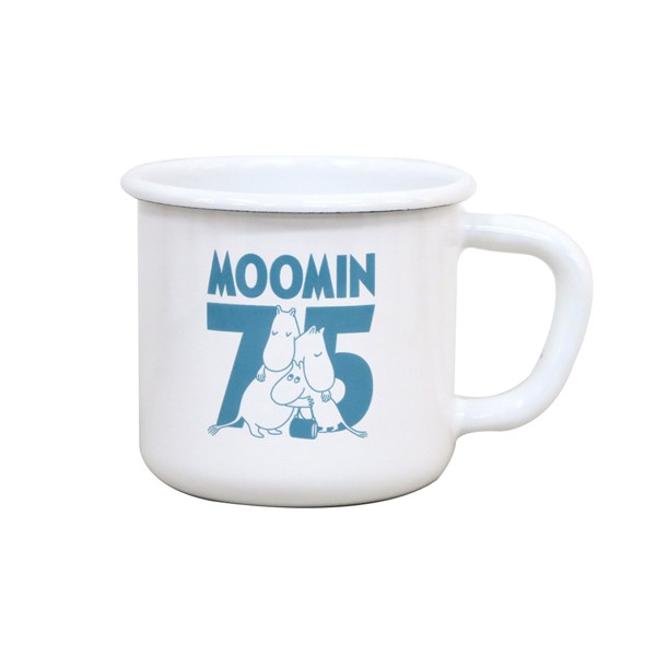 【ベル】ムーミン 75周年刻印 マグカップ パート2 MOOMIN（ムーミン） マグカップ 380ml 75周年限定 ホーロー製 コップ