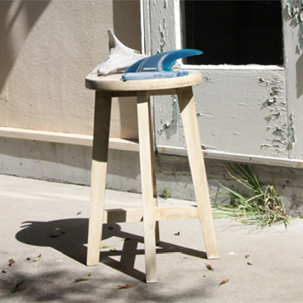 東谷 スツール 高さ45cm 椅子 木製 天然木 イス 腰掛 アンティーク調