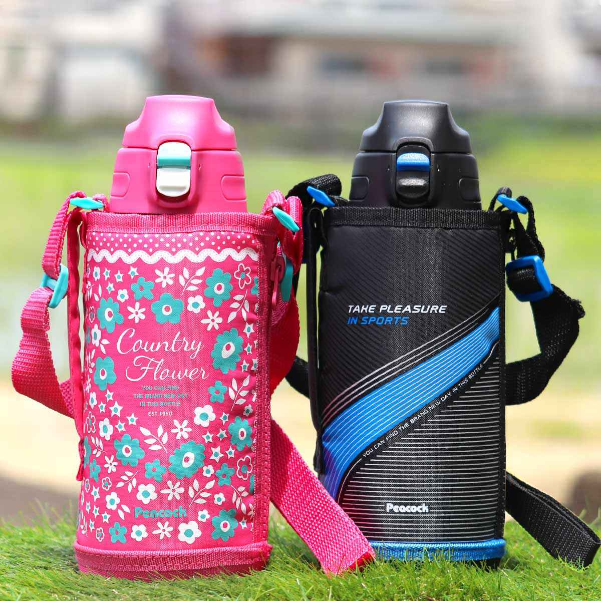 ピーコック魔法瓶工業 水筒 800ml ワンタッチ ステンレス 直飲み