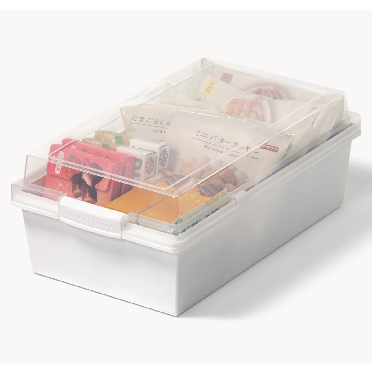 Like-it（ライクイット） 収納ボックス 積み重ねても中身が見える 幅39