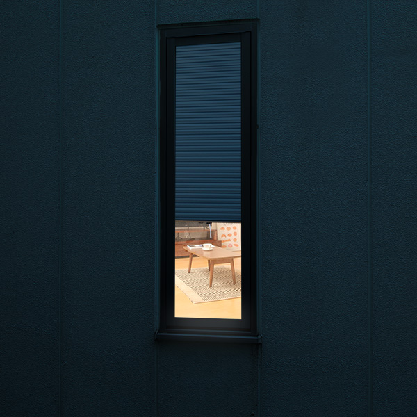 断熱スクリーン UVカット 小窓用 幅35×高さ90cm 突っ張り棒付き