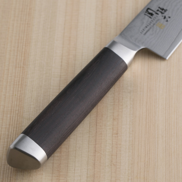 関孫六 包丁 三徳包丁 ダマスカス 刃渡り 165mm （ 和包丁 料理包丁