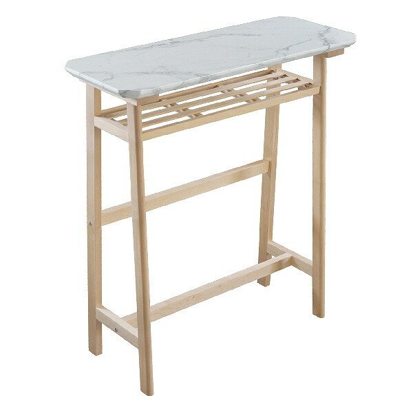 カウンターテーブル 幅90cm COLLET 大理石風 テーブル 木製 大理石柄