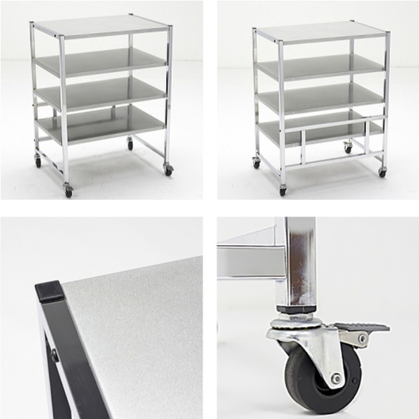 オープンラック 4段 バリエーションクローゼット ラック 幅62cm