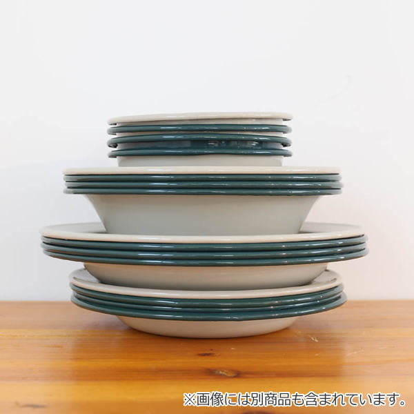 ダルトンホーロー食器セット アウトドア 食器 お皿 ダルトン DULTON 直径24cm （ 皿 さら プレート