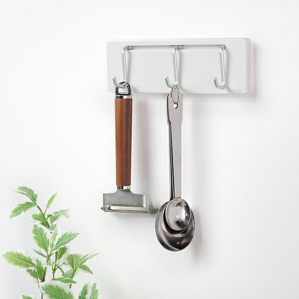 �L�b�`���c�[���t�b�N 3�A �Ǖt�� �z�� �\���Ă͂����� �L�b�`���c�[�� �t�b�N �n���K�[ HARU �i �L�b�`���t�b�N �L�b�`�� ���[ �ǖʎ��[ �L�b�`�����[ �j