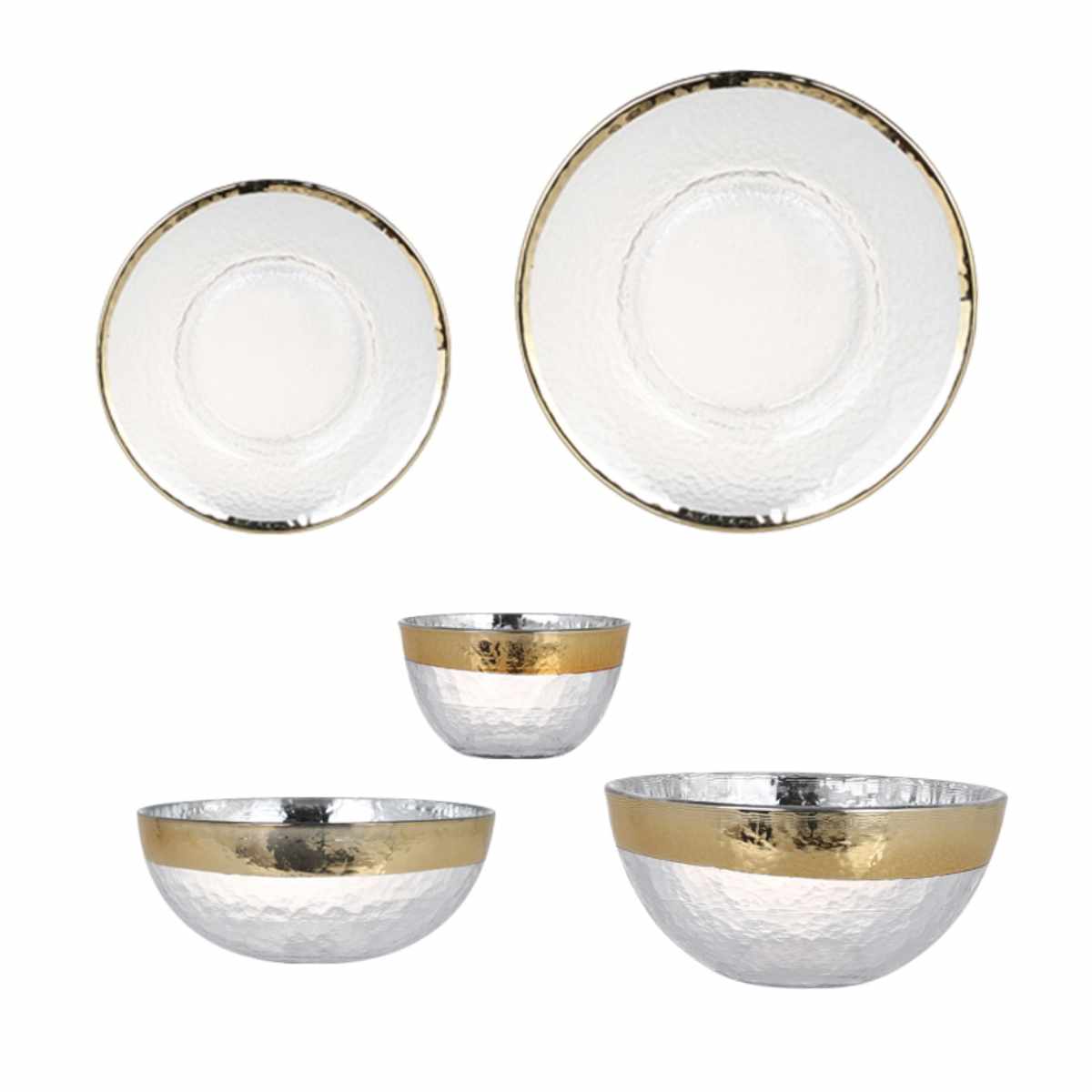 DULTON（ダルトン） プレート 22cm OBO オーボ 皿 食器 洋食器 ガラス