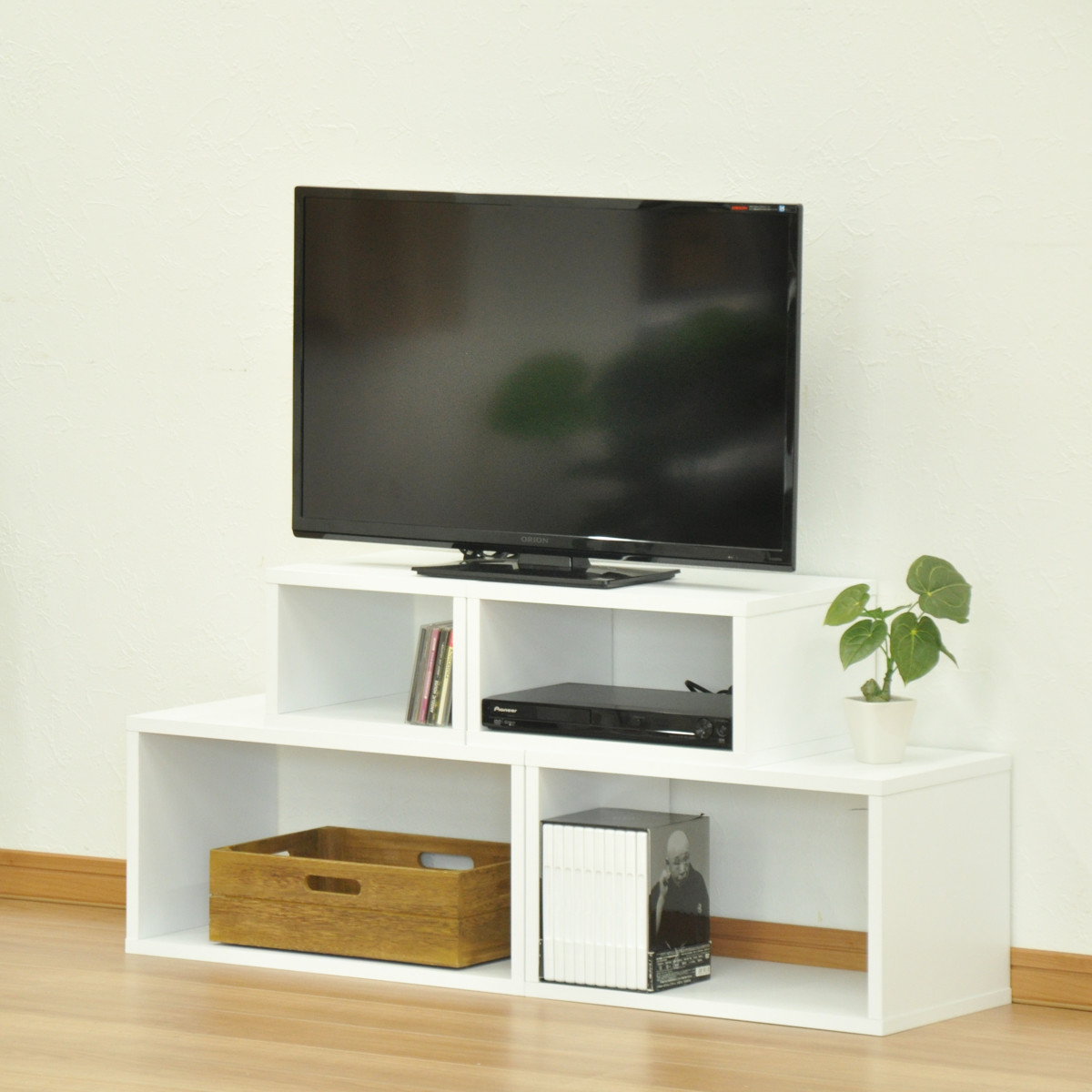 オープンラックシステム 幅60×奥行30×高さ20cm 組合せ自由 工具不要 （ オープンボックス 組み合わせ システムラック ラック 飾り棚 ディスプレイラック ） | エイ・アイ・エス | 19