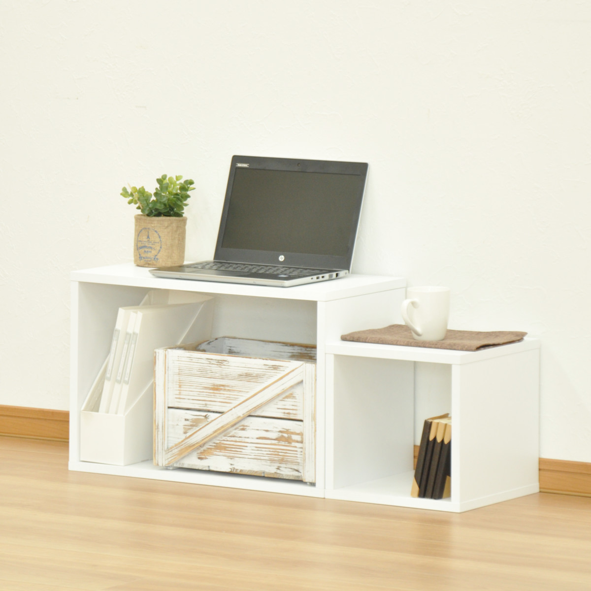 オープンラックシステム 幅60×奥行30×高さ20cm 組合せ自由 工具不要 （ オープンボックス 組み合わせ システムラック ラック 飾り棚 ディスプレイラック ） | エイ・アイ・エス | 20