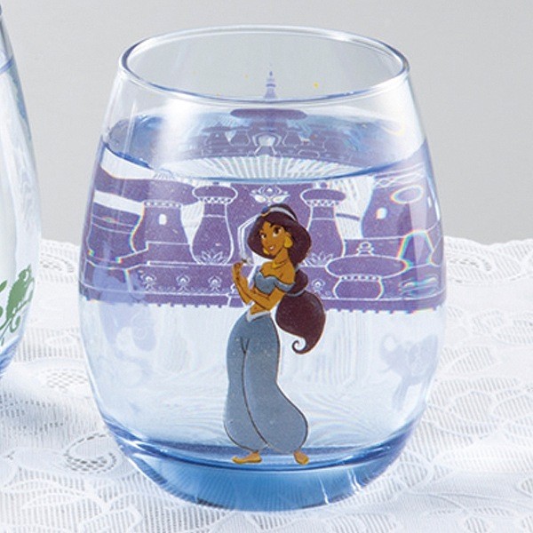 グラス 330ml 3ｄ ジャスミン コップ ガラス 日本製 キャラクター ガラスコップ 丸い タンブラー ディズニー プリンセス リビングート ヤフー店 通販 Yahoo ショッピング