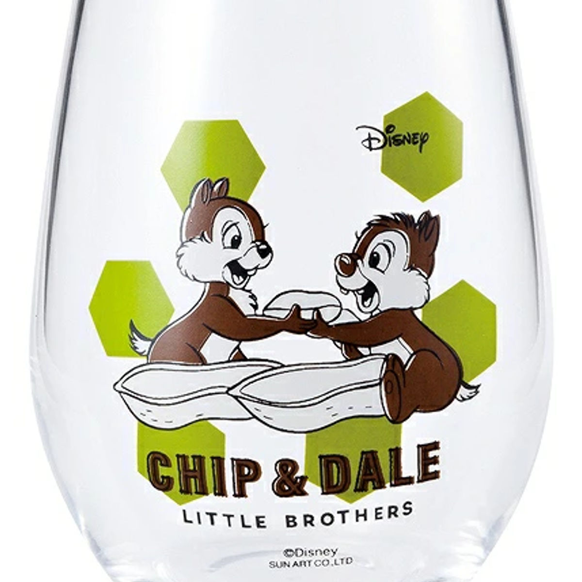 Disney（ディズニー） グラス 325ml チップ＆デール コップ ガラス 