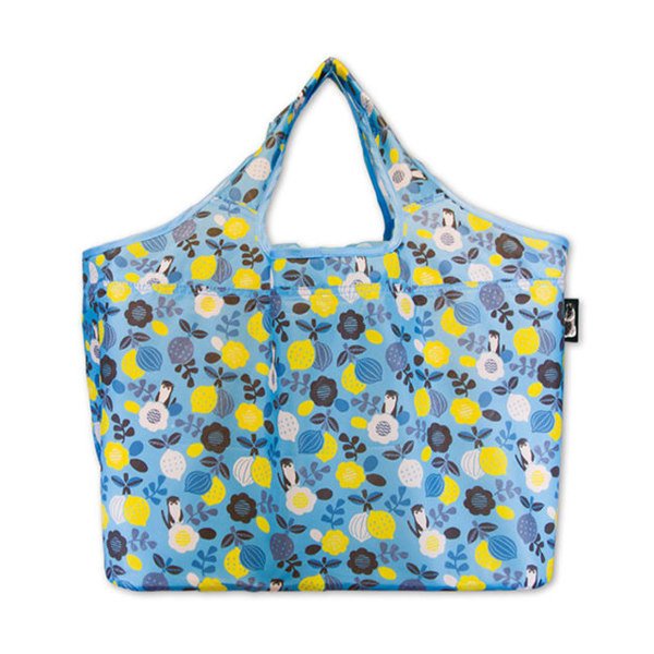 エコバッグ レジカゴ型 折り畳み式 ショッピングバスケットバッグ