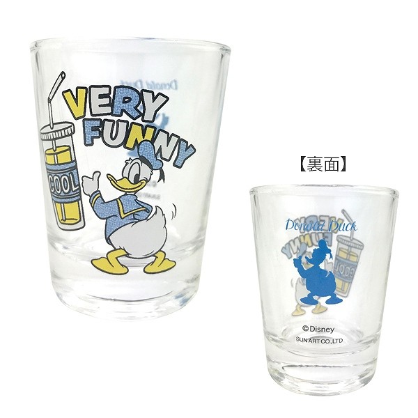 Disney（ディズニー） グラス 50ml ショットグラス ドナルドダック HIP