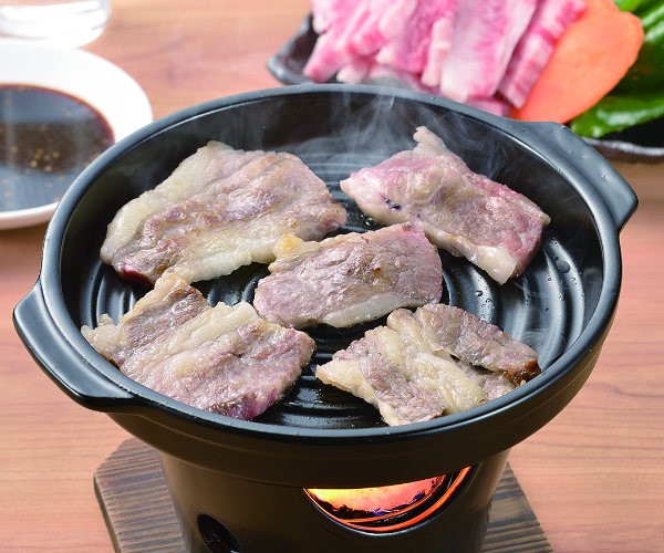 焼肉プレート 焼肉グリル 丸型 陶器製 和ごころ懐石 （ 陶板鍋 懐石鍋