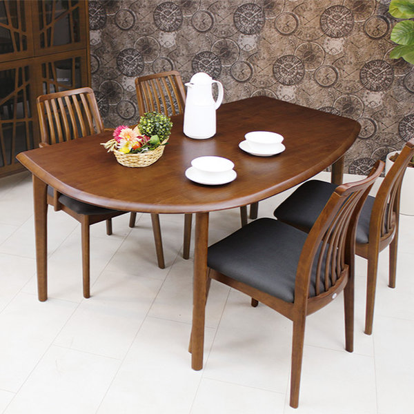 ダイニングチェア 座面高43cm 奥行58cm アームチェア 天然木 （ 開梱