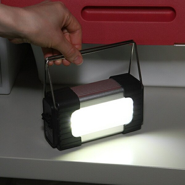 LEDライト ポータブルライト バッテリー機能付き （ 充電器 ライト