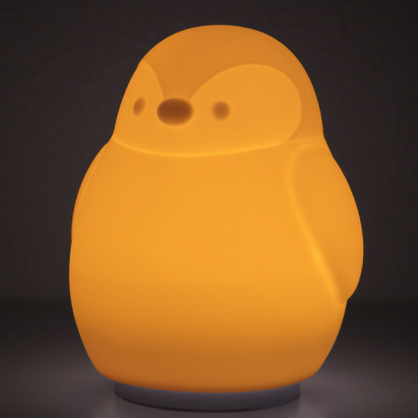 照明 LED シリコンランプ ペンギン （ テーブルライト 卓上 ランプ