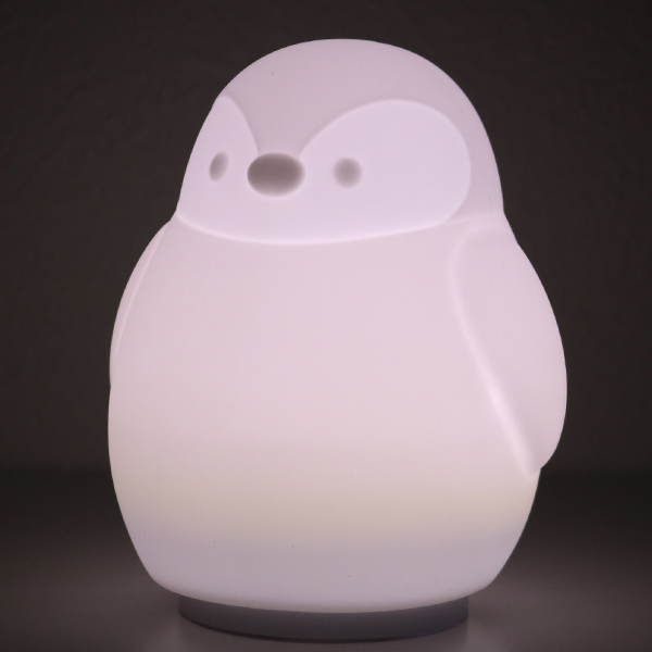 照明 LED シリコンランプ ペンギン （ テーブルライト 卓上 ランプ