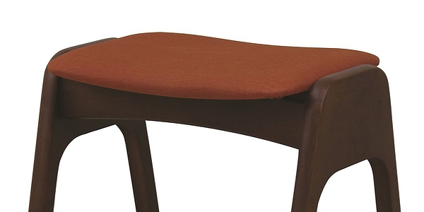 スツール 同色2脚セット スタッキング 高さ41cm 木製 （ 開梱設置