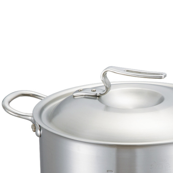 寸胴鍋 IH対応 約45L 39cm 業務用 ニューキングデンジ （ ガス火対応